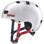 Kinder Fahrradhelm Uvex Kid 3 silber RaceSilver