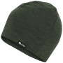 Mütze Zulu Cap Merino dunkelgrün dark green melange