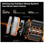 Aufblasbare Isomatte Flextail TINY Sleeping Pad R03 AVS - with pump 196 cm