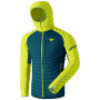 Herrenjacke Dynafit Radical Dwn Rds M Hood Jkt blau/grün lime punch/8810