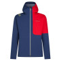 Herrenjacke La Sportiva Crizzle Jkt M blau/rot NightBlue/TangoRed