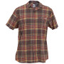 Herrenhemd Warmpeace Bradford braun brown
