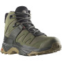 Wanderschuhe Salomon X Ultra 4 Mid Gtx grün Deep Lichen Green / Peat / Kelp
