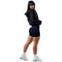 Damen-Sweatshirt Nebbia Black zip-up hoodie Power