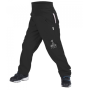 Kinder Softshellhose Unuo Fleece schwarz