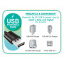 Aufblasbare Matratze Intex Twin Dura-Beam Prestige Mid-Rise USB Pump