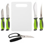 Grillmesser Cattara Grillmesser-Set 4+1+1