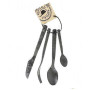 Besteckset Kupilka Cutlery schwarz Black