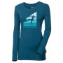 Damen-Funktionsshirt Progress Sonja Boulder blau petrol