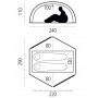 Zelt Fjällräven Keb Dome 2