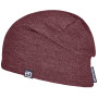 Mütze Ortovox Wonderwool Beanie rot/grau winetasting
