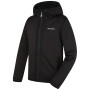 Kinder-Sweatshirt Husky Artic Zip K schwarz Black