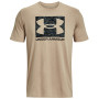 Herren-T-Shirt Under Armour ABC Camo Boxed Logo SS beige Sahara / / Sahara