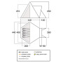 Familienzelt Vango Teepee Air 400