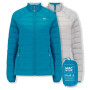 Damen Daunenjacke MAC IN A SAC Ladies Reversible Polar Jacket (Sack) hellblau Petrol/Soft Grey
