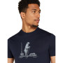 Herren-T-Shirt Icebreaker M Mer 150 Tech Lite SS T Pol Paddle
