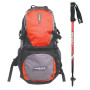 Trekkingstöcke Fizan Compact Combi rot
