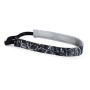 Stirnband Bjež stylová 25 mm schwarz/grau