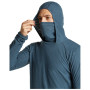 Herren-Sweatshirt Icebreaker Men Mer 400 RealFleece Grid Pulover Hood