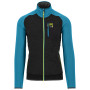 Herren-Sweatshirt Karpos Odle Fleece schwarz/blau Black/Blue Jewel