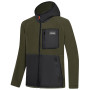 Kinder-Sweatshirt Regatta Munro Hybrid Jacket DarkKhak/Blk