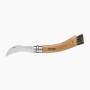 Messer Opinel Pilzmesser Eiche + Hülle + Holzbox