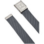 Gürtel Under Armour M's Webbing Belt grau Pitch Gray / Academy / Silver
