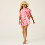 Kinder-Poncho Regatta Kids Towel Robe PinkHazPetal