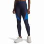 Damen-Leggings Under Armour HG Rib Legging dunkelblau Blue
