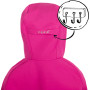 Kinder-Softshell-Jacke Unuo Vliesmuster