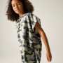 Kinder-Poncho Regatta Kids Towel Robe DrkStrmCamo