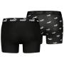 Herren-Boxershorts Puma Elements Logo Print Boxers 2P