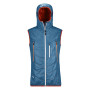 Herrenweste Ortovox Piz Boe Vest blau BlueSea