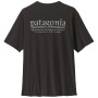 Herren-T-Shirt Patagonia Men's Capilene Cool Daily Shirt - Hut Tripper schwarz Black