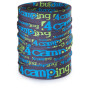 Multifunktionstuch 4camping Logo blau/grün
