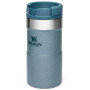 Thermotasse Stanley Neverleak 250 ml hellblau Hammertone ice