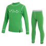 Kinderset Sensor Double Face triko+spodky vločk grün Green