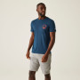 Herren-T-Shirt Regatta Breezed V