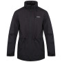Herrenmantel Husky Nevr M 2022 schwarz black