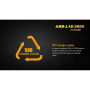 Wiederaufladbare Batterien Fenix 18650 2600 mAh (Li-Ion)