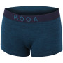 Damen-Boxershorts MOOA MerinoSilk 160 blau lagoon blue