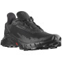 Damen Laufschuhe Salomon Alphacross 4 schwarz Black / Black / Black
