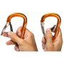 Karabiner Grivel K6G Mega Twin Gate