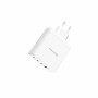 Adapter Swissten GaN 2X USB-C 100W + 1X USB-C 20W + 1X USB-A 30W