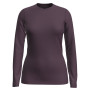 Damen-T-Shirt Icebreaker W's 260 Tech LS Crewe dunkelgrau Nightshade