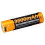 Wiederaufladbare Batterien Fenix 18650 3500 mAh USB Li-ion