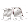 Zelterweiterung Outwell Universal Awning Size 1