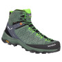 Herrenschuhe Salewa Ms Alp Trainer 2 Mid Gtx grün RawGreen/PaleFrog