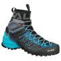 Damenschuhe Salewa Ws Wildfire Edge Mid Gtx blau/schwarz Poseidon/Grisaille