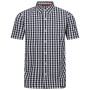 Herrenhemd Regatta Denmoor blau/weiß Navy/White